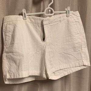 Eyelet shorts
